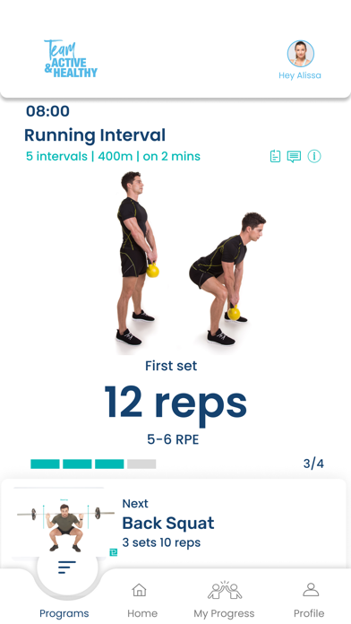 Team Active & Healthy Screenshot 2 - AppWisp.com Team Active & Healthy Screenshot 2 - AppWisp.com