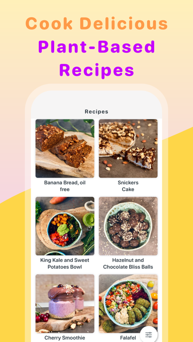 Screenshot #2 pour Healthy Vegan Food Recipes App