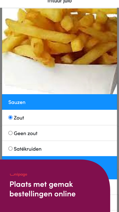 Frituur Julo Screenshot