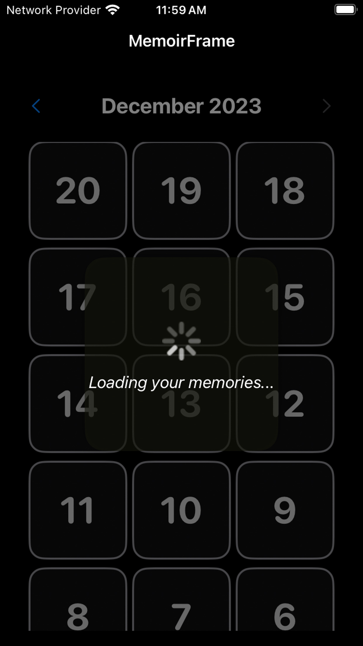 MemoirFrame