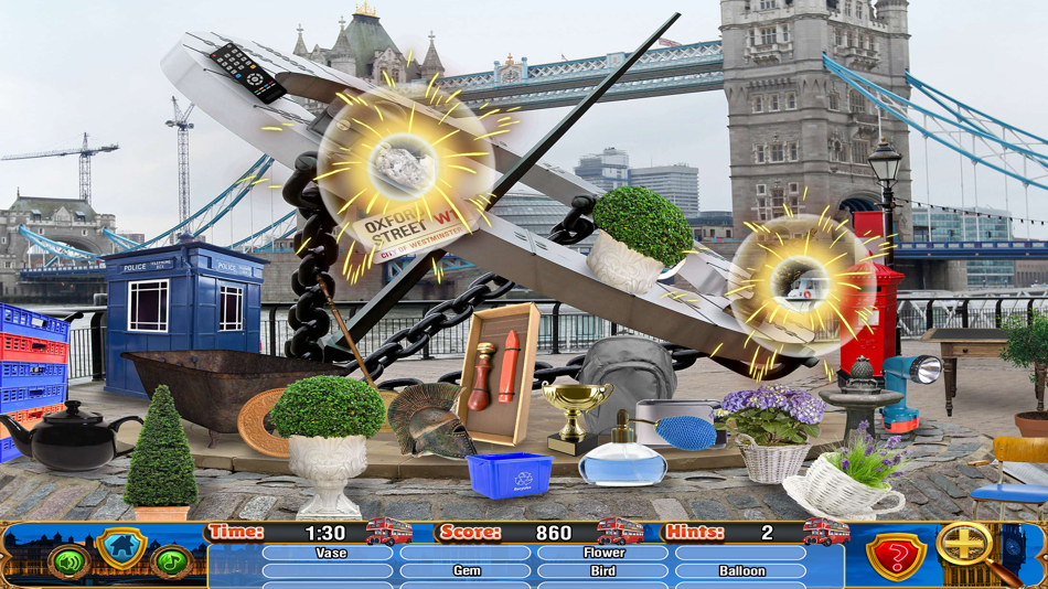 #3. Hidden Objects London Spy Time (iOS) โดย: Brainfull, LLC