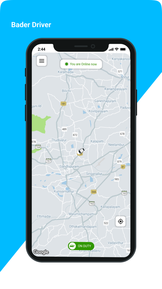#1. Bader Driver (iOS) By: Kunbile Abdi