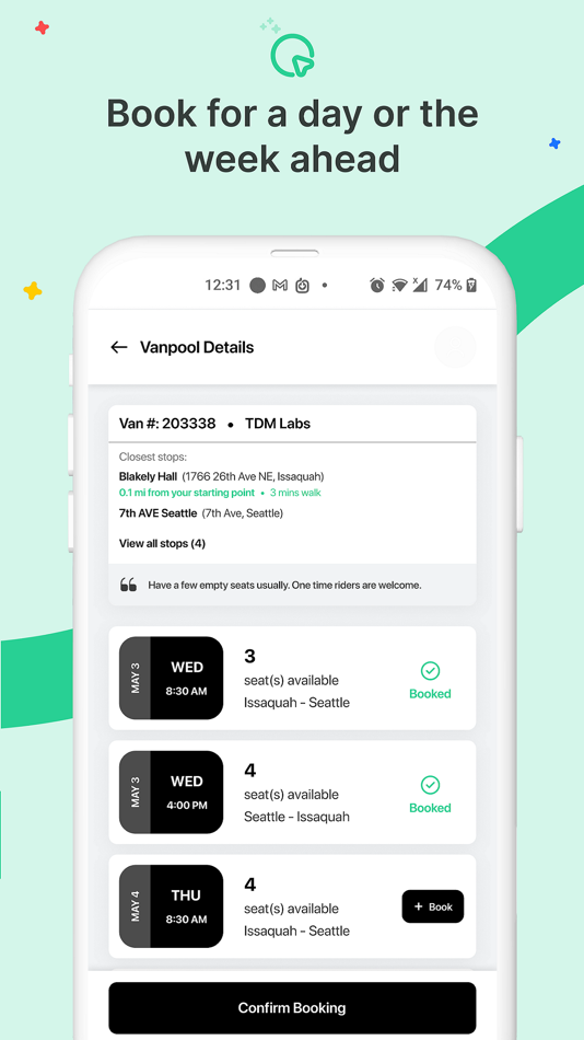 #2. FlexVanpool (iOS) 由: Interact Soft Inc.