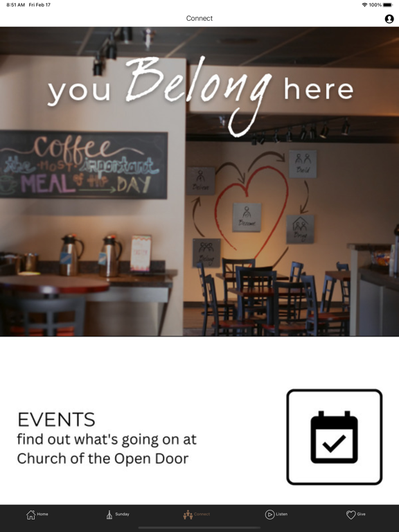 Open Door - OH iPad screenshot 2 - Lifestyle app