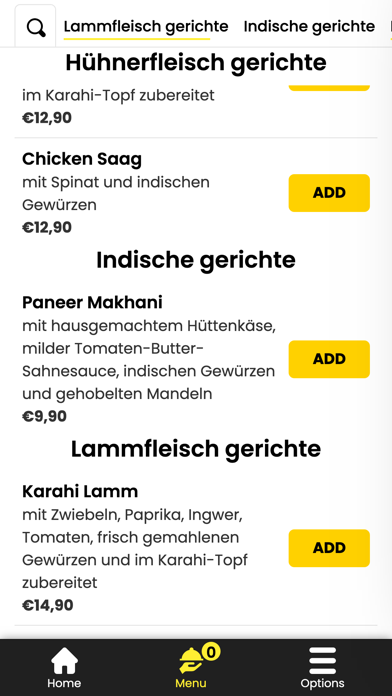 Restaurant Zur Gießkanne Screenshot