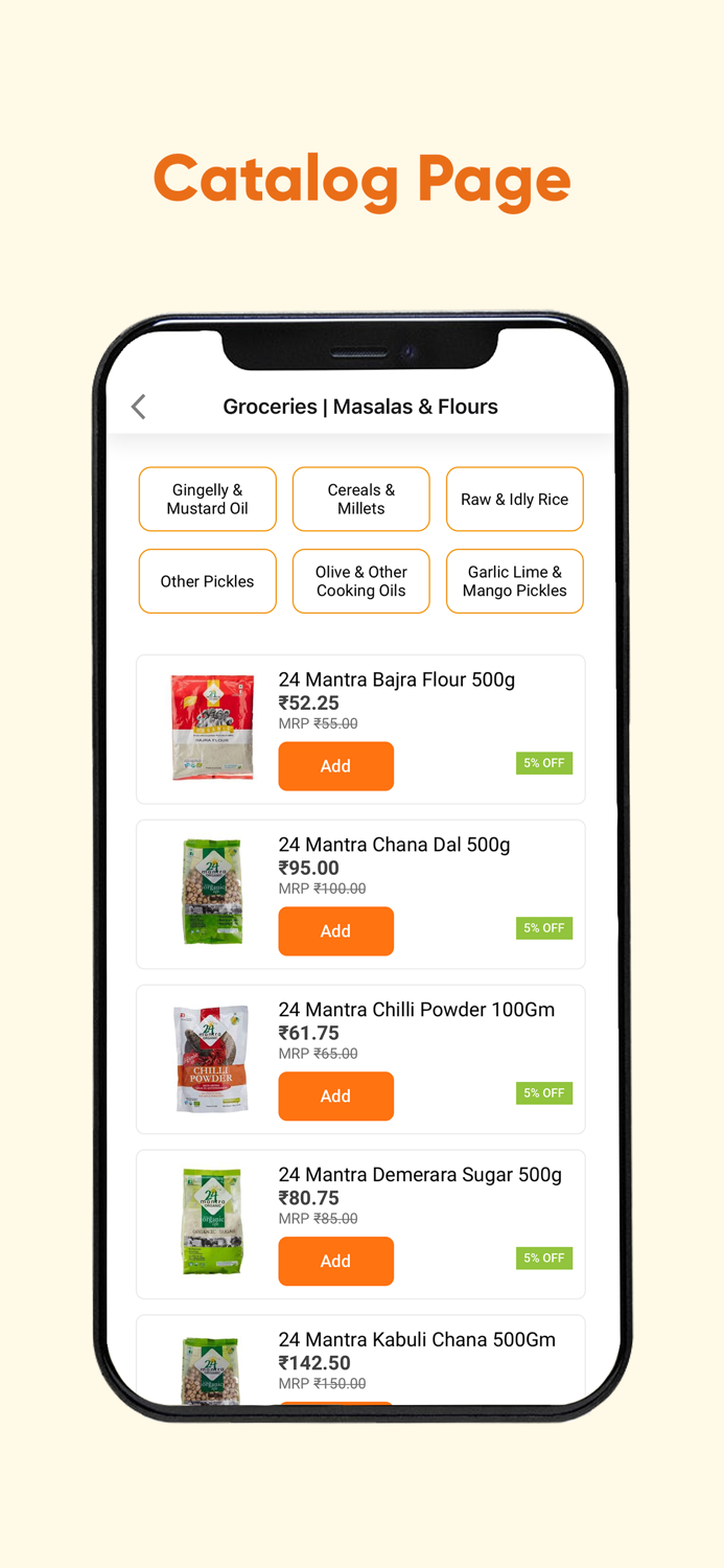 Indbazaar-Online Grocery Store