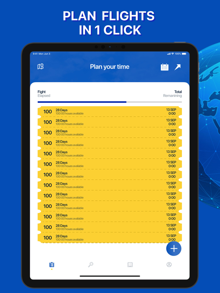Flight Logbook Status Tracker