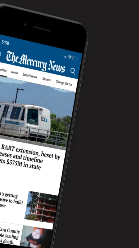 The Mercury News for Mobile screenshot 2 of 5