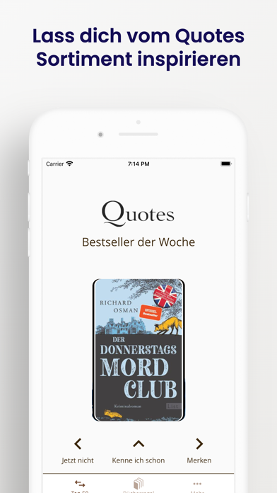 Quotes Books Screenshot
