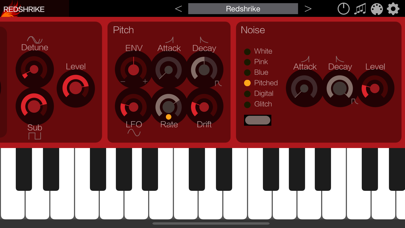 Screenshot #2 pour Redshrike - AUv3 Plug-in Synth