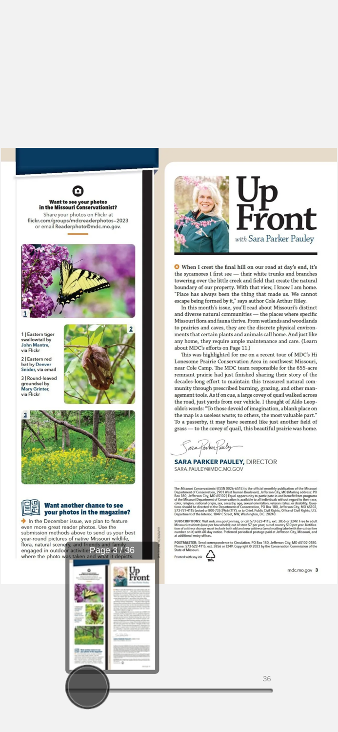 MO Conservationist Magazine