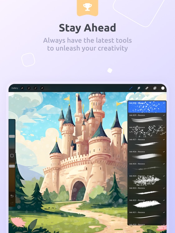 Rococo: Brushes for Procreate screenshot-8