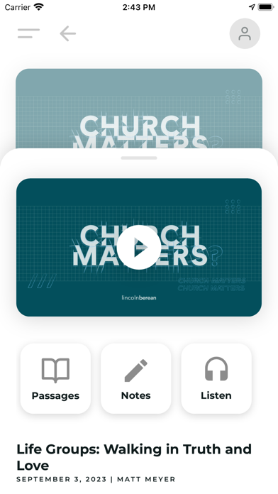 Lincoln Berean Screenshot