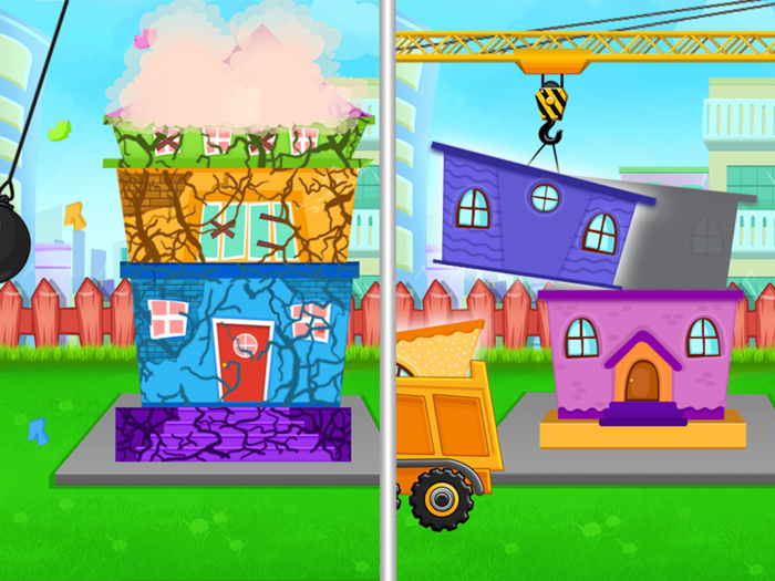 Kids Construction City builder