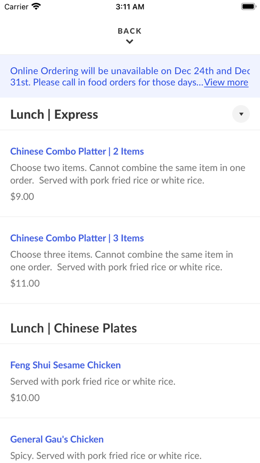 #6. Feng Shui Takeout (iOS) 由: ChowNow