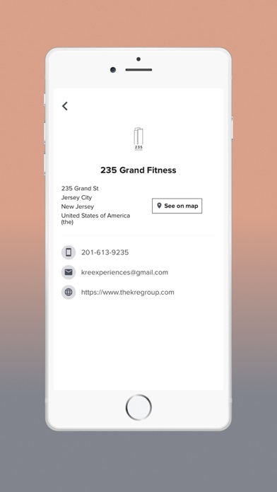 235 Grand Fitness Screenshot