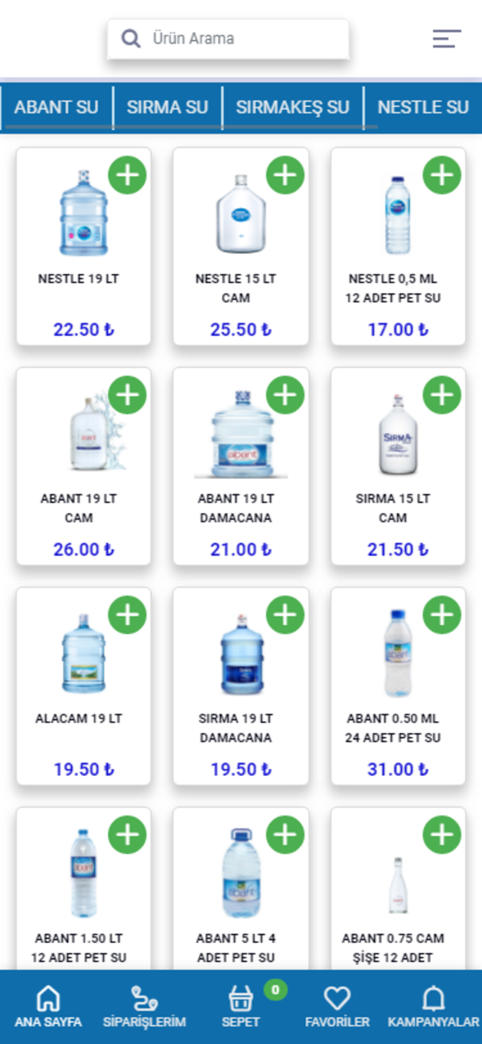 Yıldız Su Sipariş