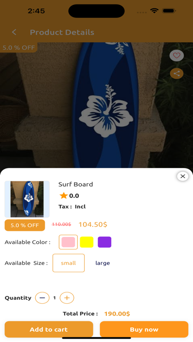 Savor Delivery Online Shopping Screenshot