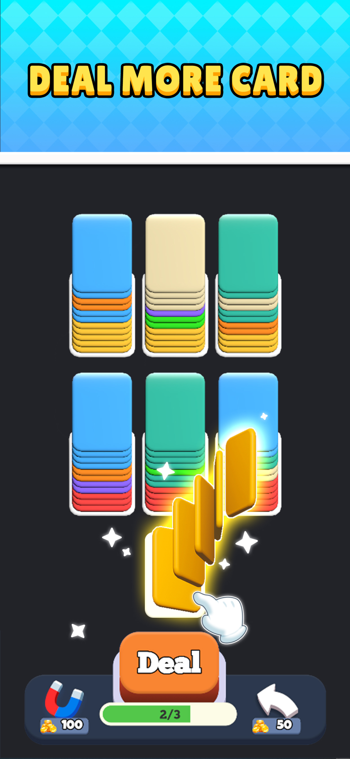 Card Sort - Sort Puzzle Game