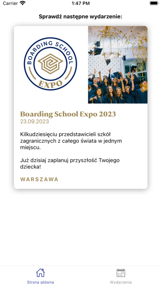 #1. EiE Events (iOS) 由: EIE SP. Z O.O.