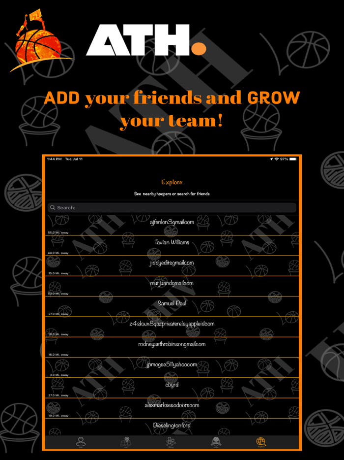 ATH - Pickup Basketball App