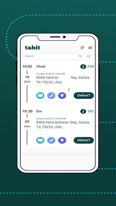 Tabit Wheels Screenshot