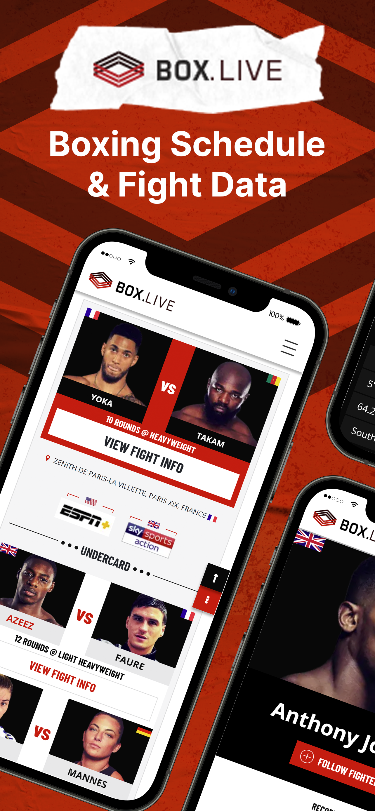 Box.Live - Boxing Schedule