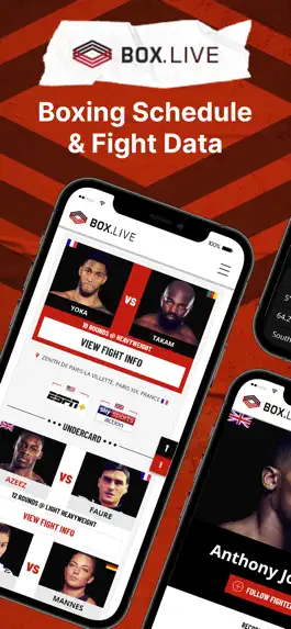 Game screenshot Box.Live - Boxing Schedule mod apk