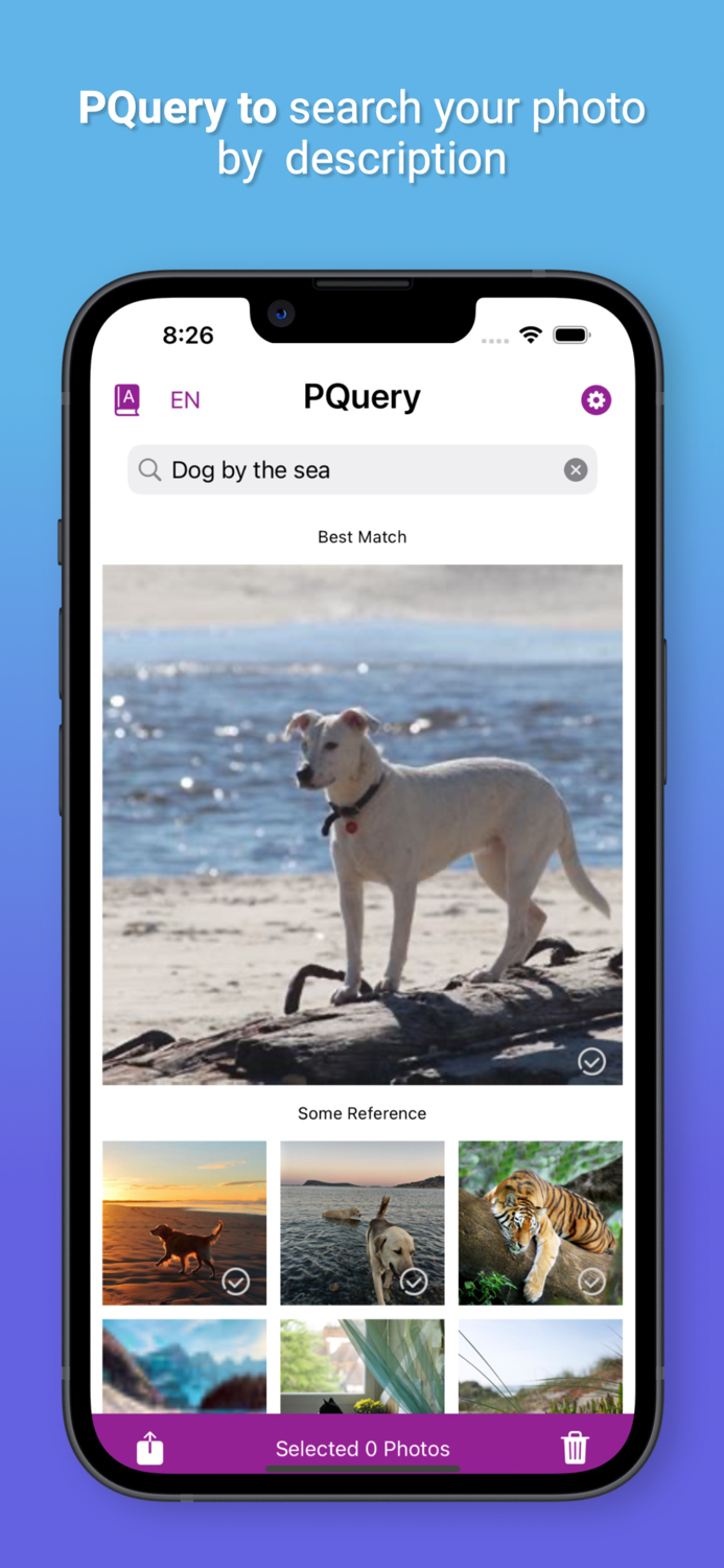 PQuery-AI Photo finder editor