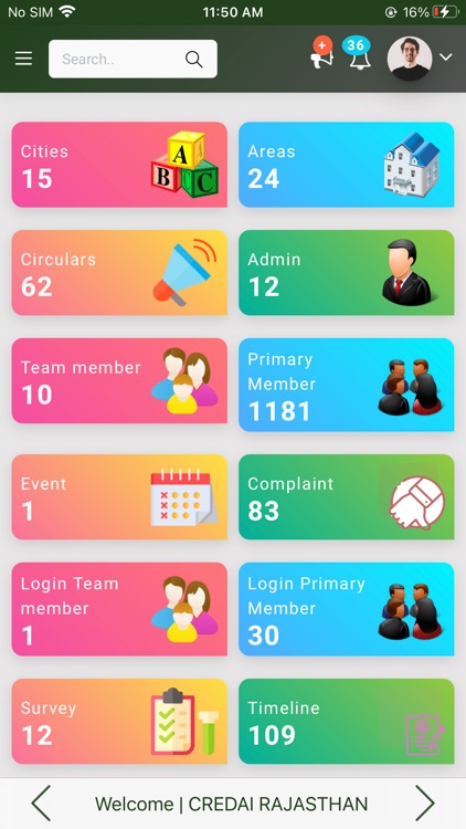 Admin CREDAI Rajasthan screenshot-3