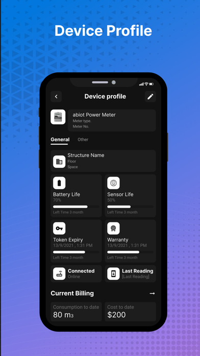 ABIoT Smart Meter Screenshot