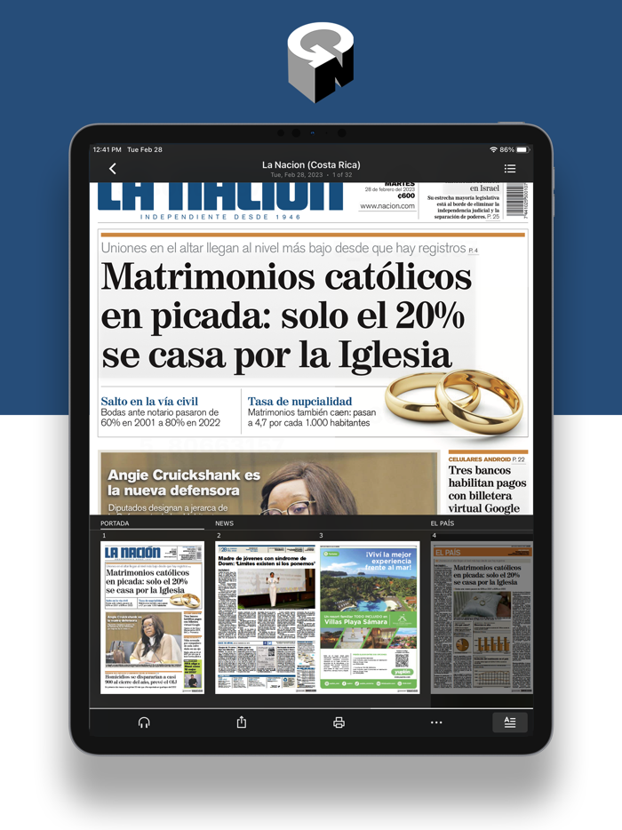 Quiosco Grupo Nación