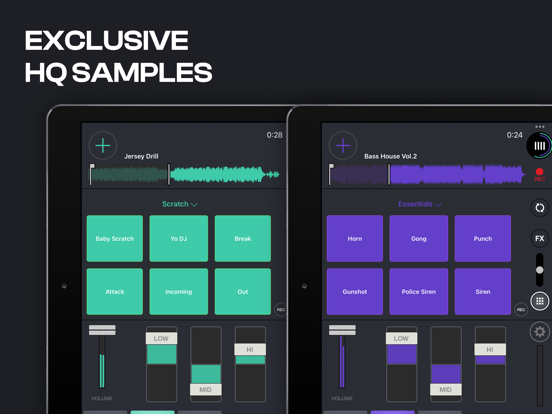 Cross DJ Pro - Mix & Remix iPad app afbeelding 5