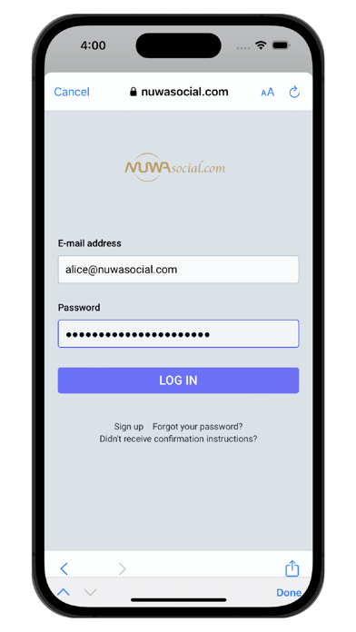 NuwaSocial Screenshot