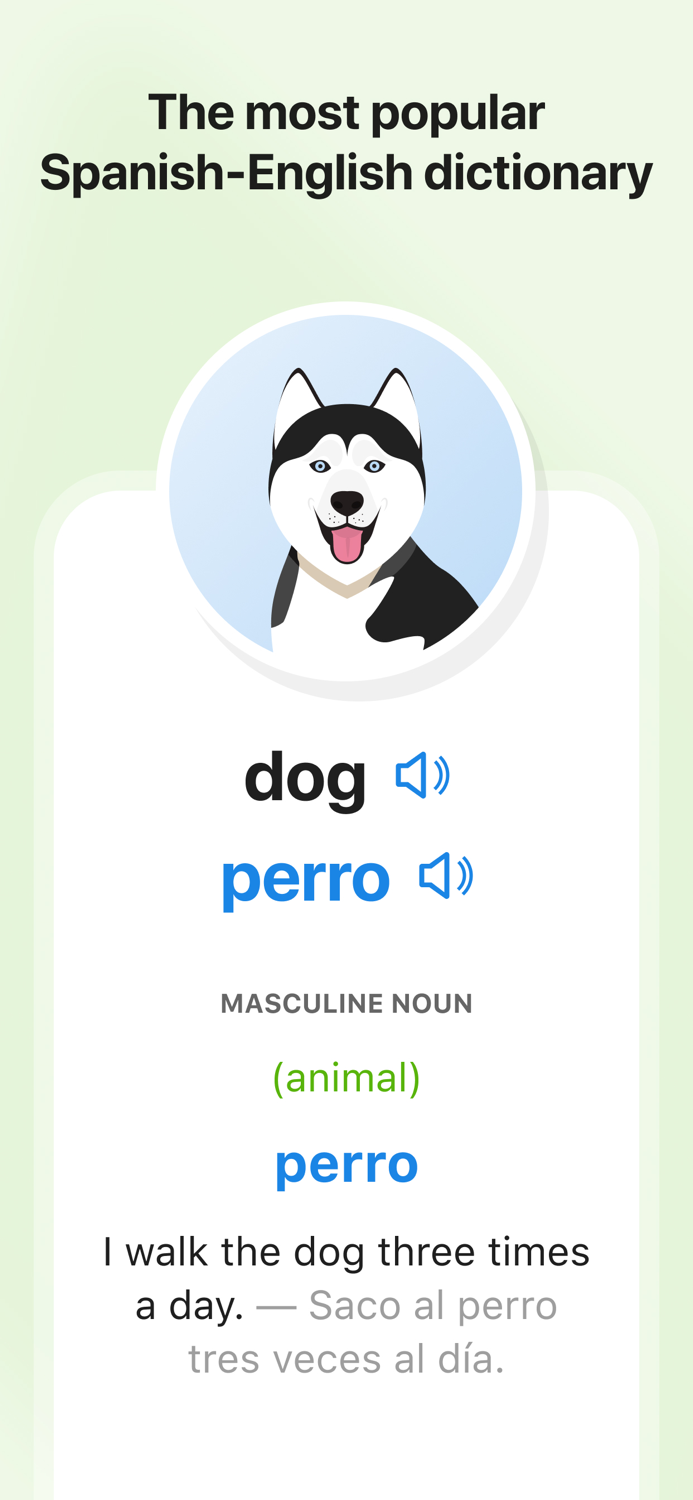 SpanishDictionary.com Learning