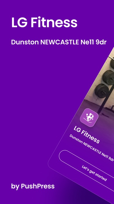 LG Fitness Gym Screenshot