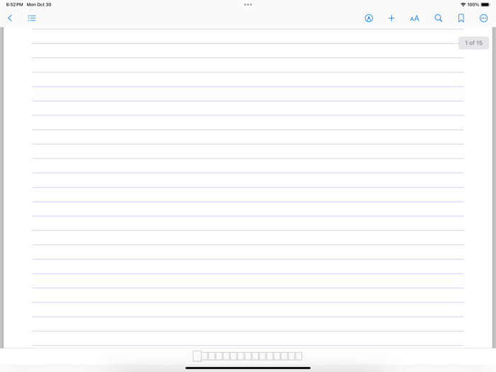 Templates for PDF apps