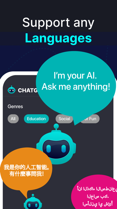 AI Chat Ask Writing Assistant screenshot n.4