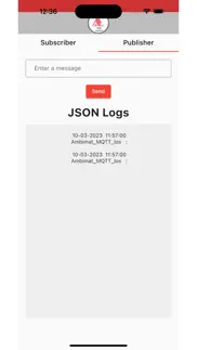 mqtt tester iphone screenshot 2