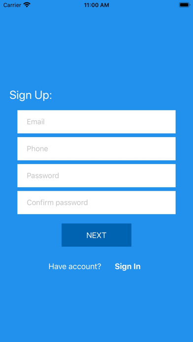 TrueCare Transportation Screenshot