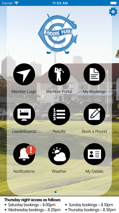 Moore Park Golf Club Screenshot