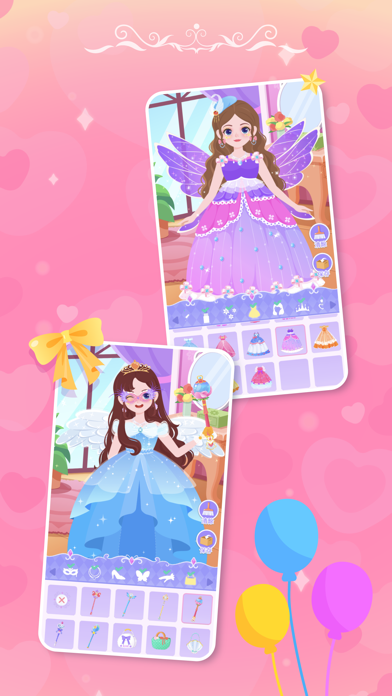 DuDu Princess dress up game Screenshot