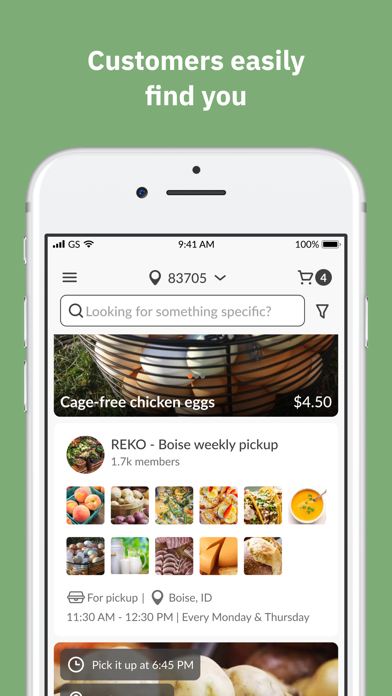 Reko - locally produced food Screenshot