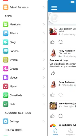 Game screenshot SocialEngine Mobile App by SNS apk