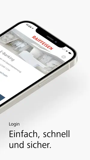 Raiffeisen E-Banking screenshot 2