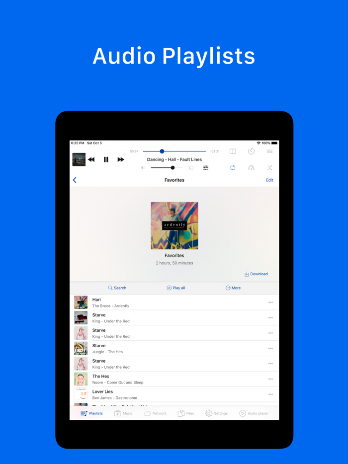 Musicbox player for Dropbox