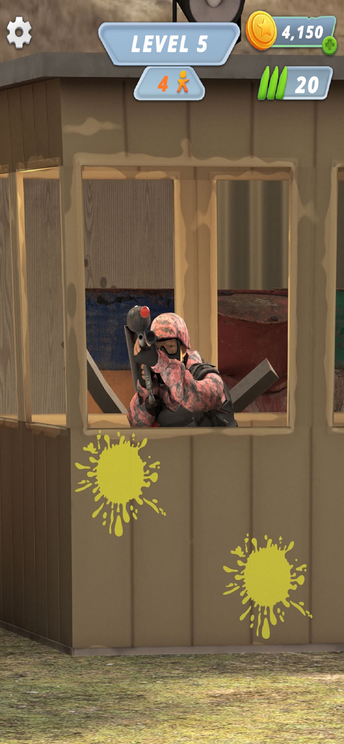 Paintball Attack 3D Color War