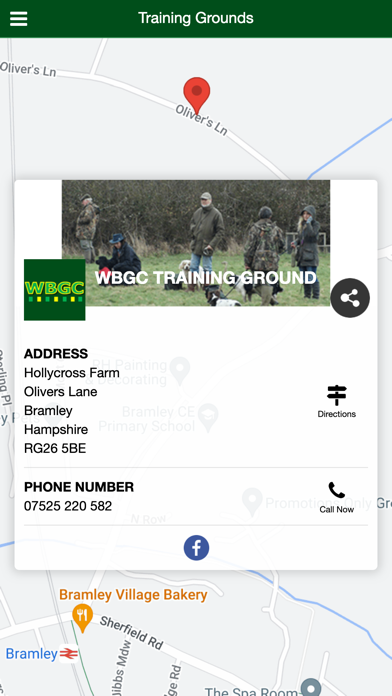 West Berkshire Gundog Club Screenshot