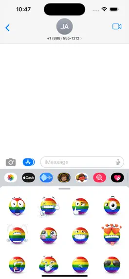 Game screenshot LGBTQA+ Flag Emoji mod apk