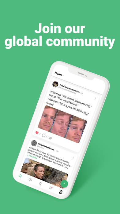 Grow: Christian Social App Screenshot